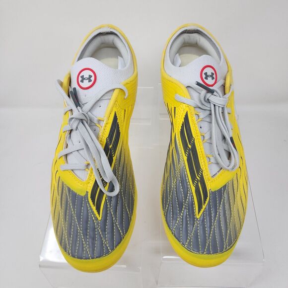 Under Armour Magnetico Elite 4 FG Soccer Cleats Womens 9 Yellow Taxi Comfort - Picture 5 of 8
